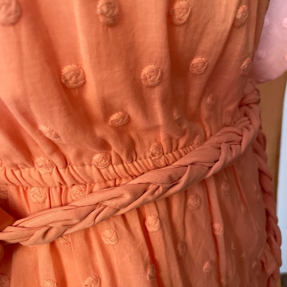 Chelsea & Violet Elegant Pink Ruffle Dress - Picture 6 of 7